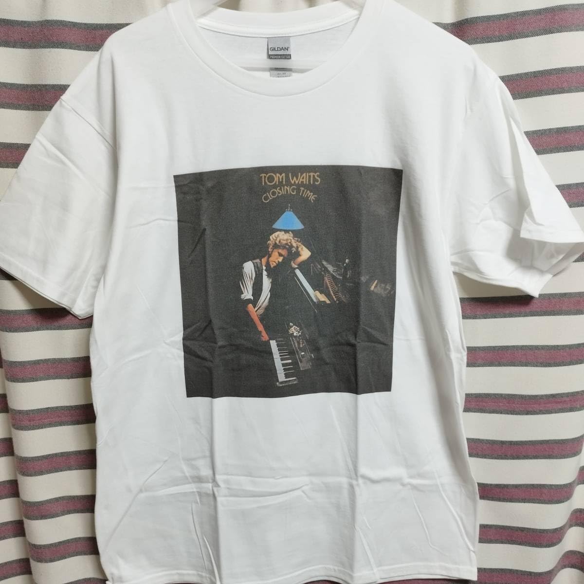 Amazon.co.jp: トムウェイツ Tom Waits ビッグプリント バンドTシャツ